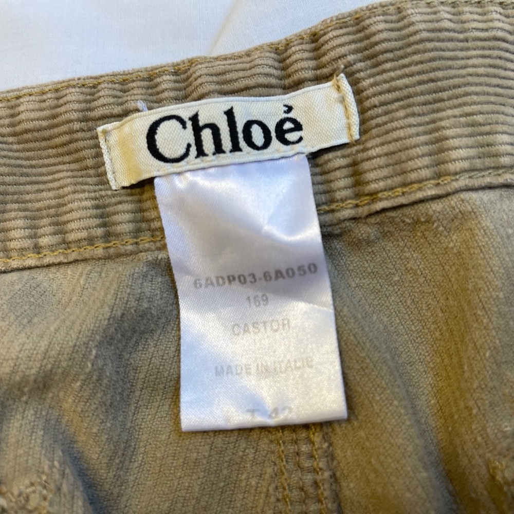 Chloe cords Size 10